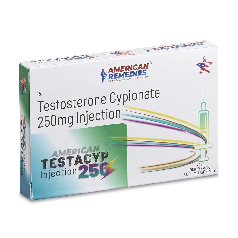 Testosterone Cypionate 250mg 1ml By American Remedies